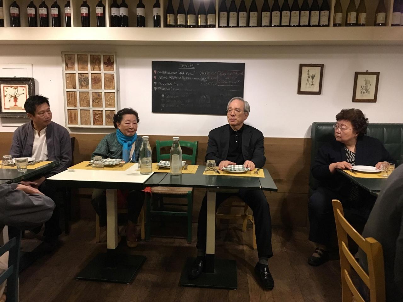 李大使世明向賓客說明臺梵關係發展。