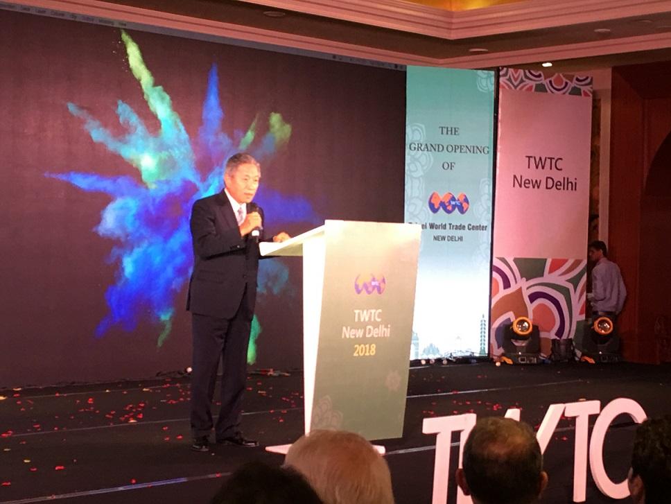 田大使於開幕典禮致詞。