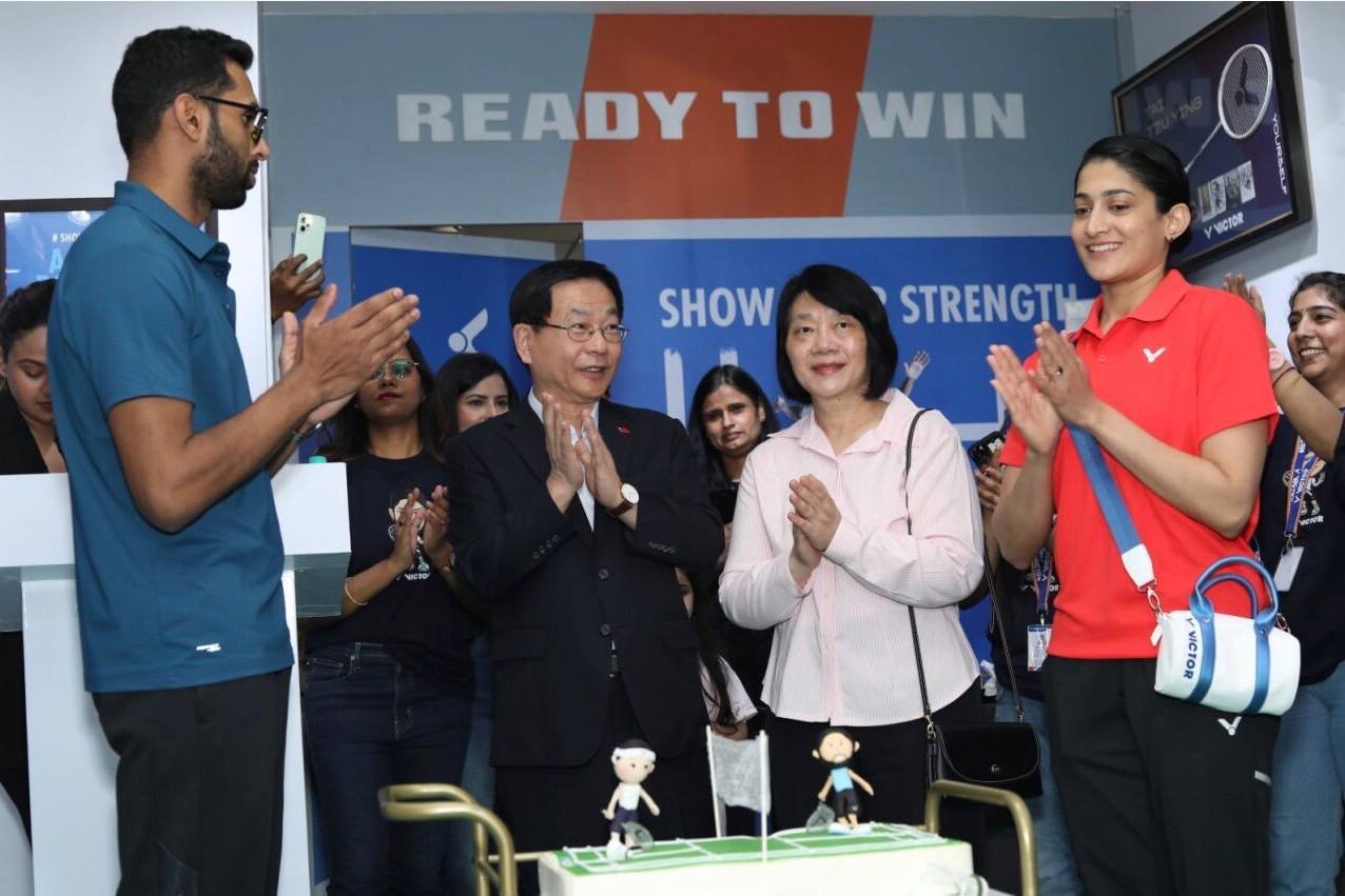 葛大使葆萱出席勝利體育新德里門市開幕