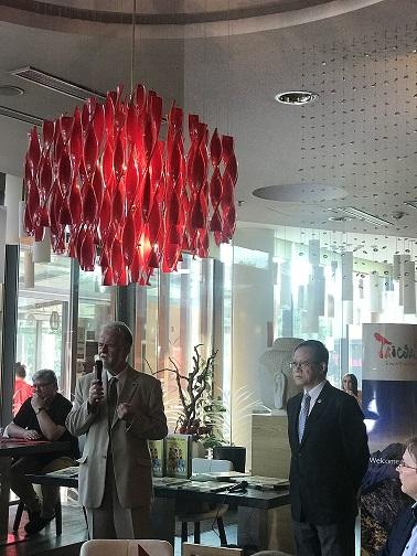 斯國國會友台小組主席Peter Osusky致詞