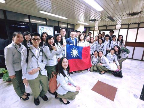 Taiwan Youth Ambassadors met with Dr. Manoj Nardeosingh, Assistant Secretary General of African-Asian Rural Development Organization Aug. 31, 2017.