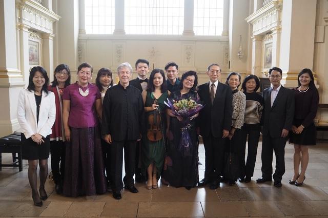 Taiwan’s musicians perform at St Martin-in-the-fields in London