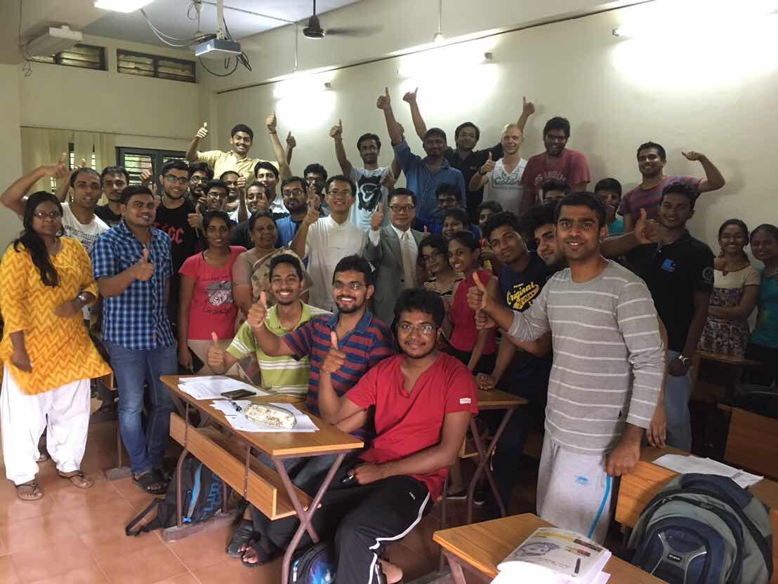 Director General Charles Li (Center wearing suit)

Mr. Richard Chen (second roll L5)

IIT-M students
