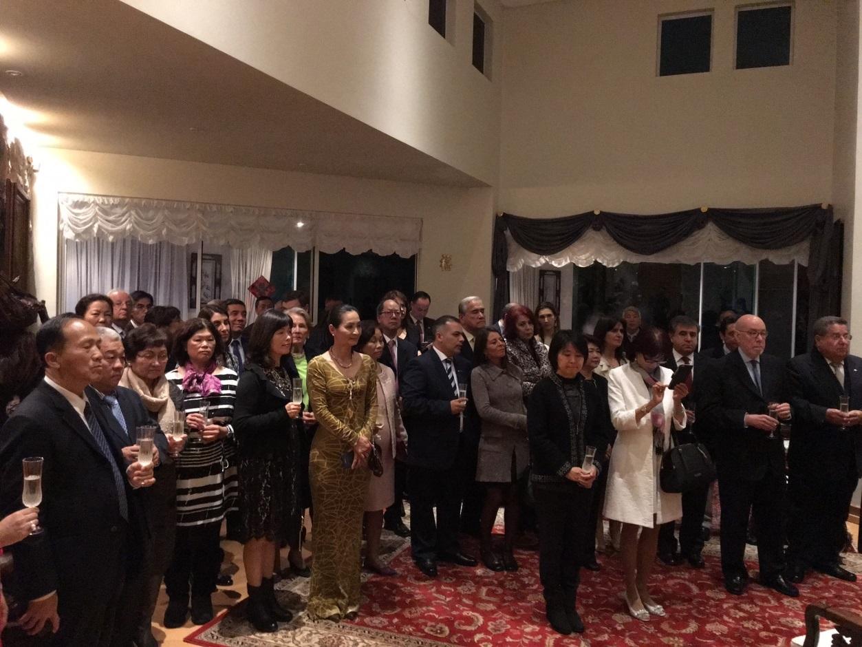 出席酒會之賓客