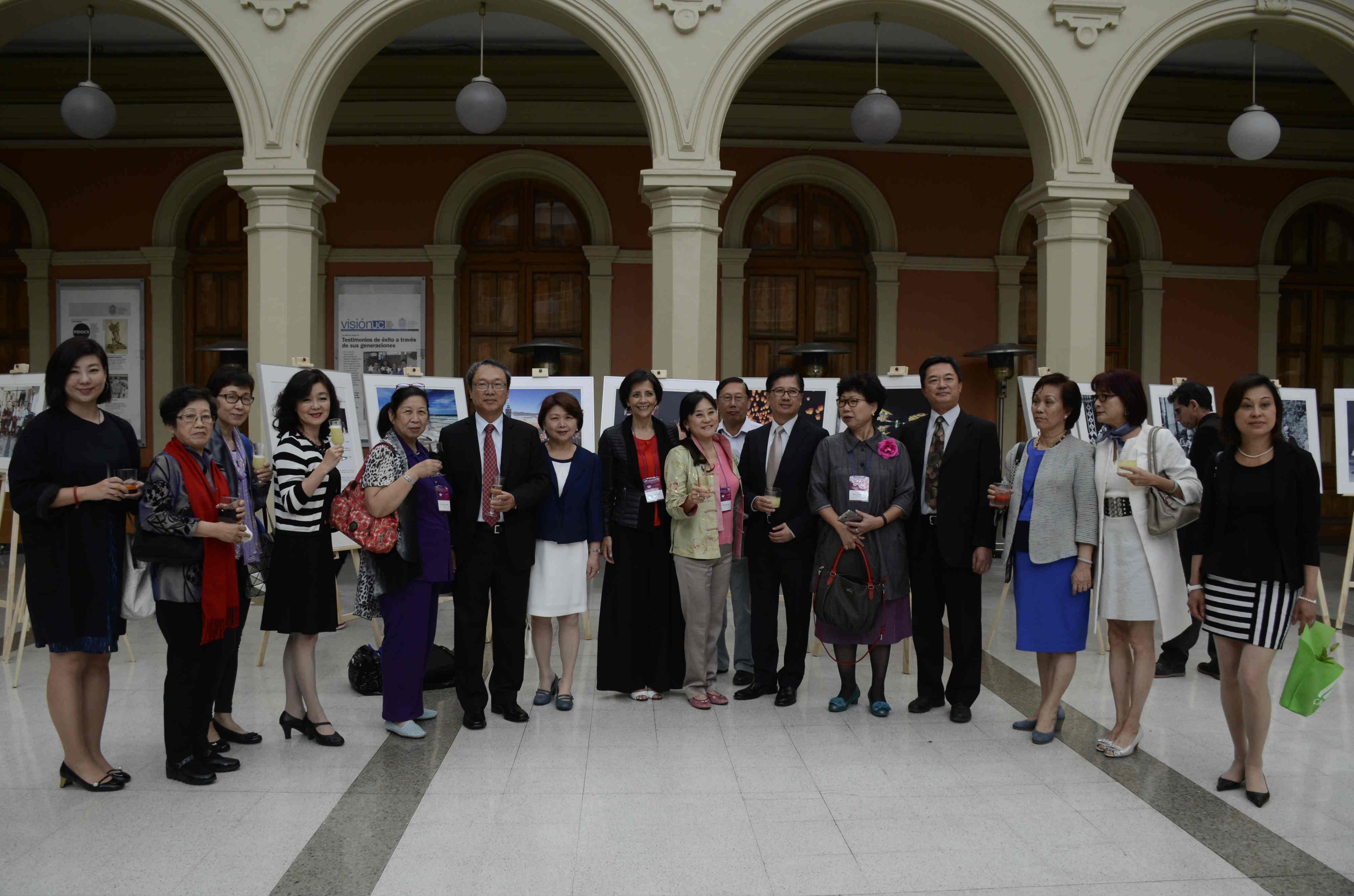 陳大使新東與AMMPE中華民國分會訪團合影