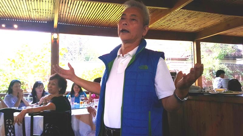 梁僑務諮詢委員政淵致詞