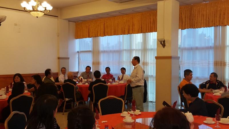 高僑務顧問主仁致詞