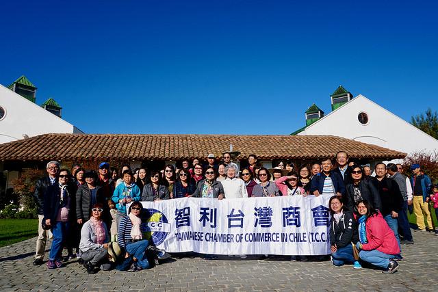 台商會成員合照