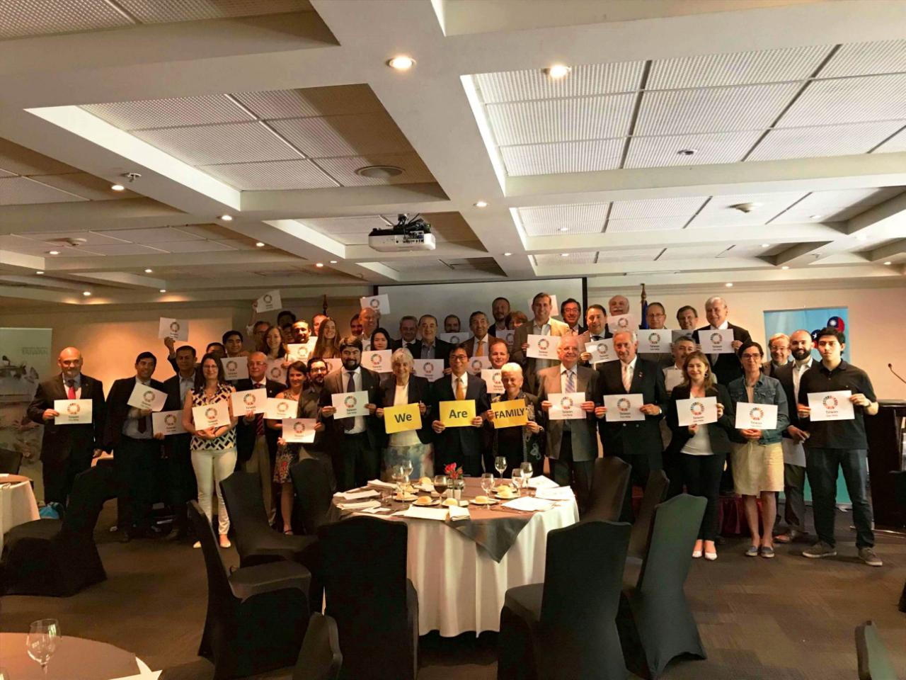 智利臺灣之友會大合照