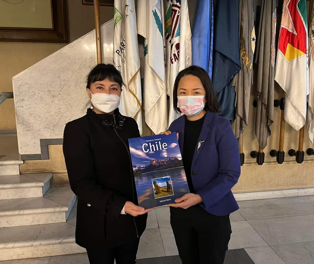 劉代表應智利國會眾議院友台小組邀請參觀國會