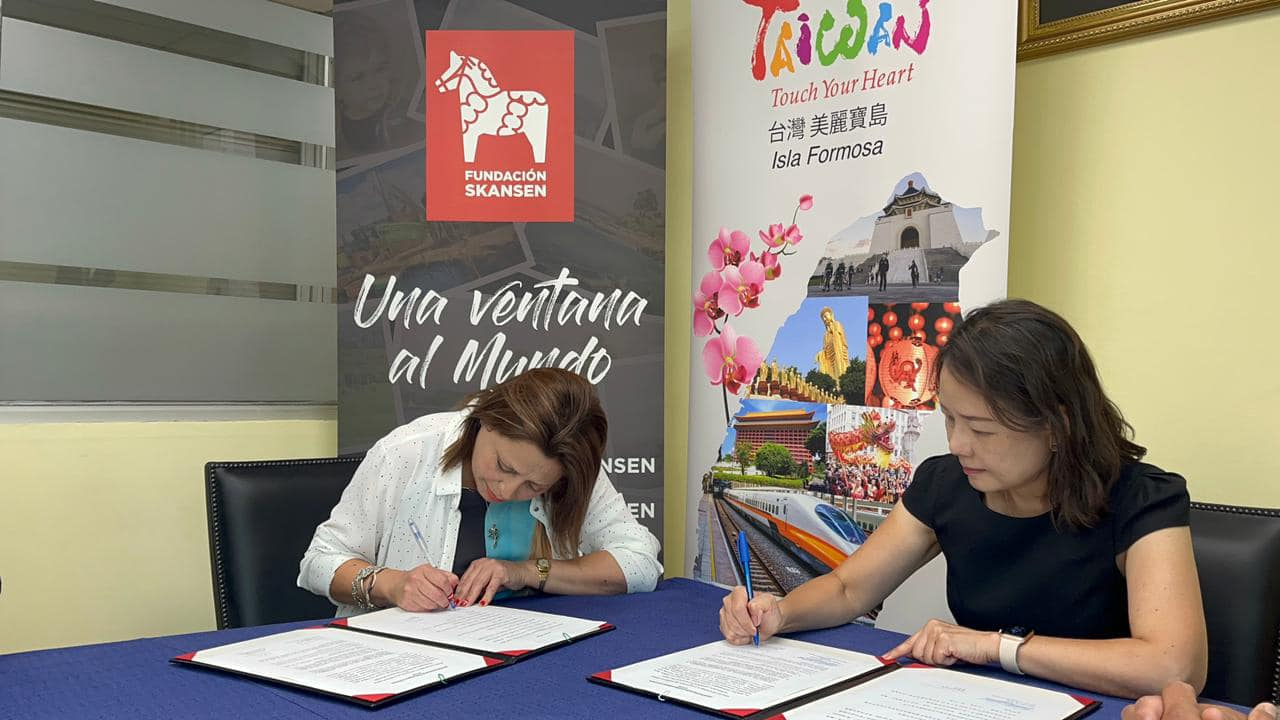 劉代表與Skansen基金會簽署合作備忘錄