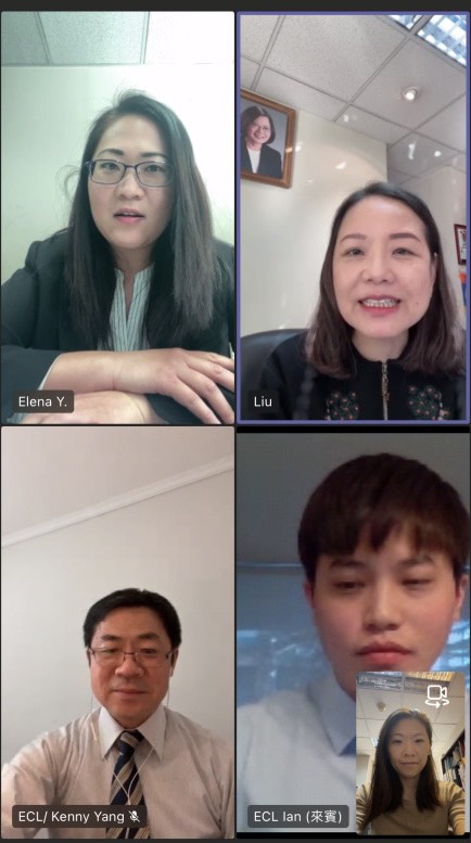 La representante de la oficina representativa de Taiwán en Chile, Sra. Silvia Liu se reunió con Evergreen Shipping Agency Chile para intercambiar opiniones sobre el desarrollo de las industrias marítimas en Chile.