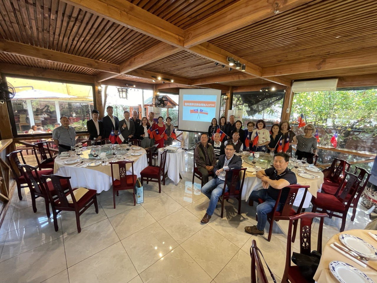 La comunidad Taiwanesa apoya la incorporación de Taiwán al CPTPP