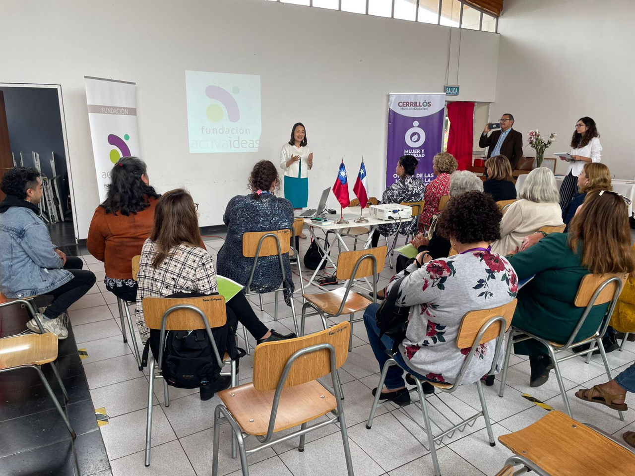  La DG Silvia Liu inauguró el taller de “Sensibilización y Abordaje de la Violencia de Género”.