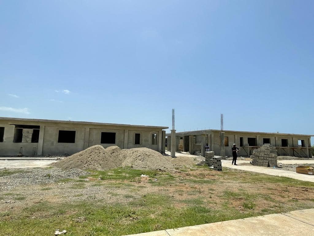 Chantiers de l'hôpital