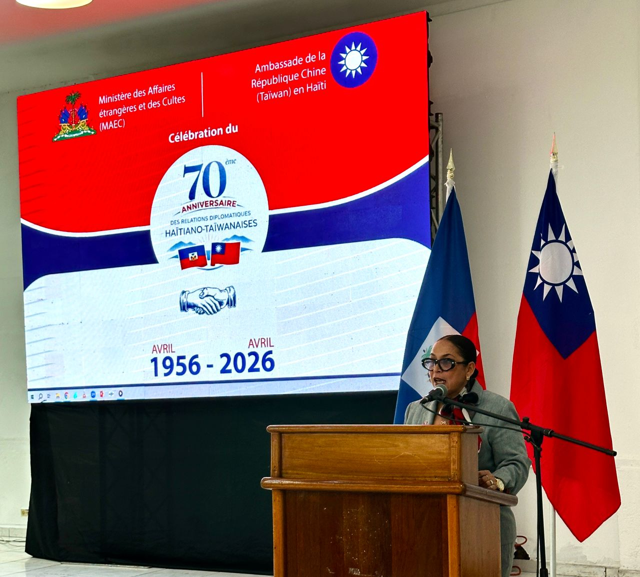 Allocution de la ministre des Affaires étrangères, Raina FORBIN