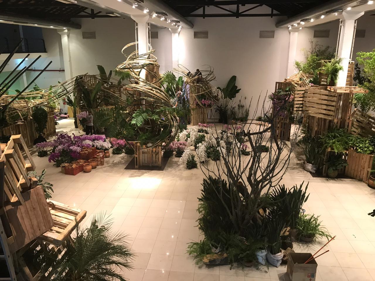 Decoración en el Centro de Convenciones Mariscal