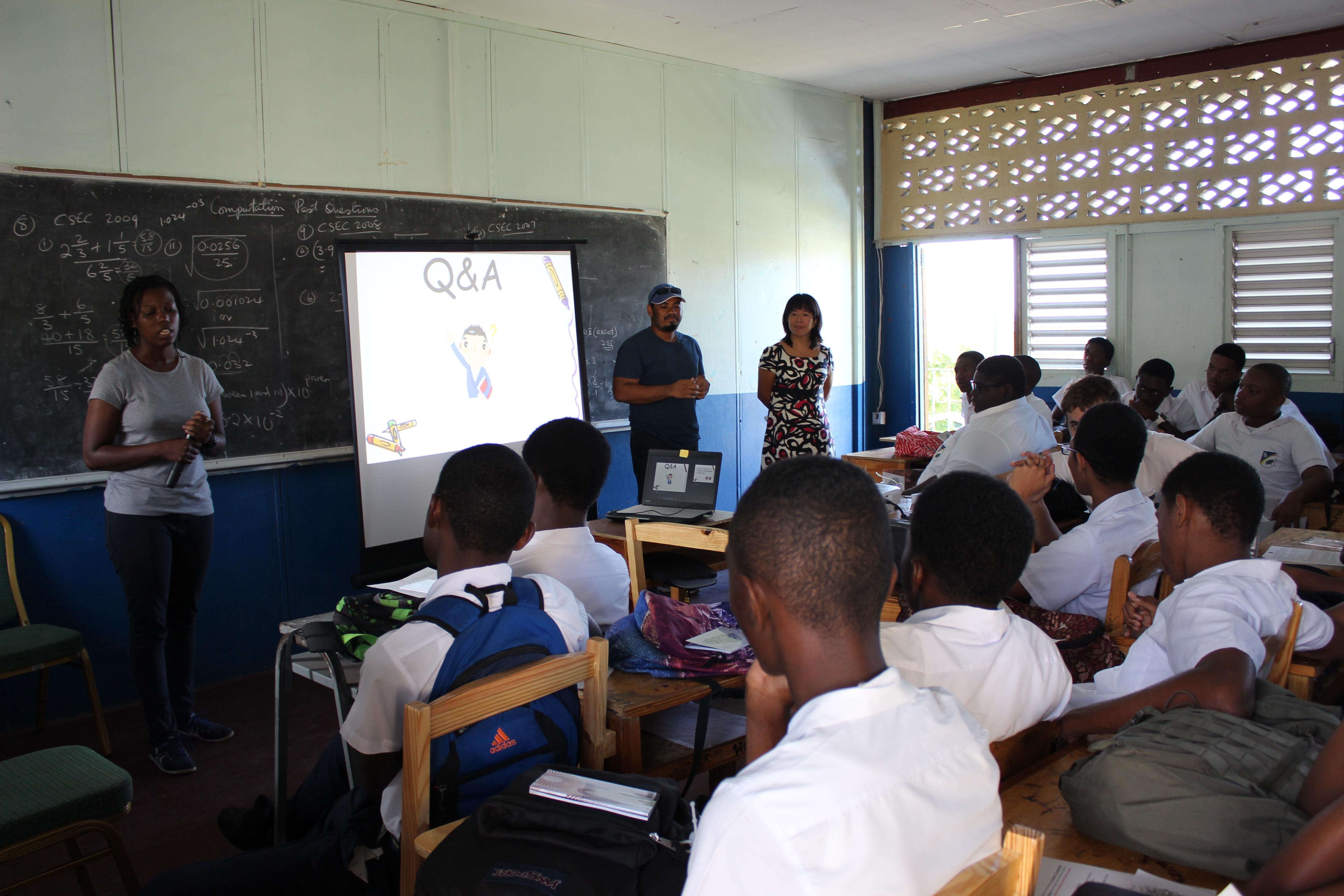 時間：106年2月20日上午8時30分。出席校友：Jordana Lewis, Sylvester Bullock and Gordon Shallow。