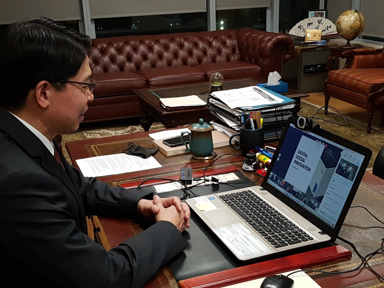 Representative WINSTON WEN-YI CHEN
Representative, Taipei Economic and Cultural Office in
Canada.
