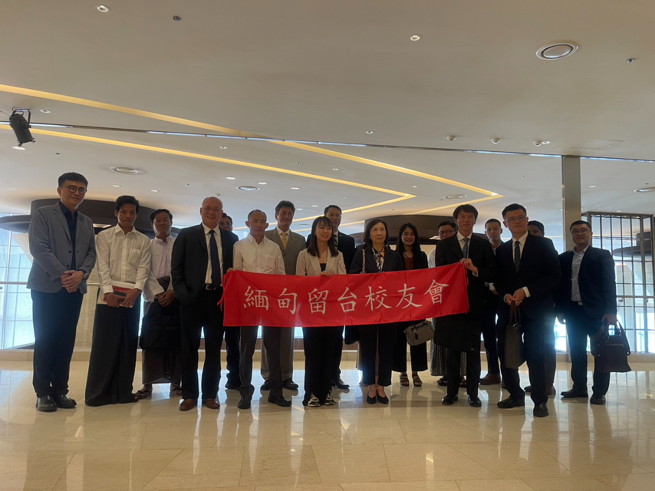 2023 年 12 月 22 日緬甸留台校友會演講會活動