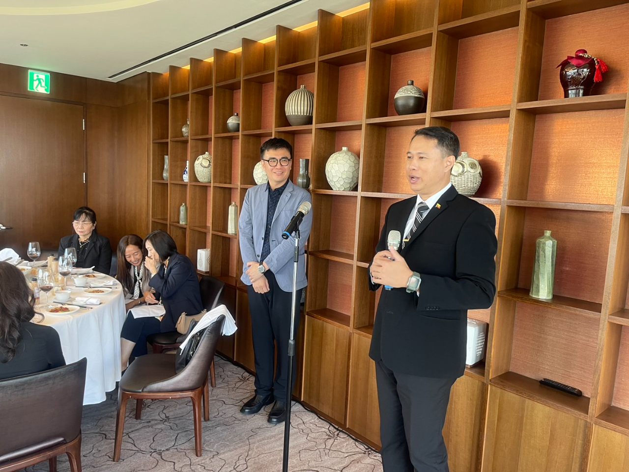 2023 年 12 月 22 日緬甸留台校友會演講會活動