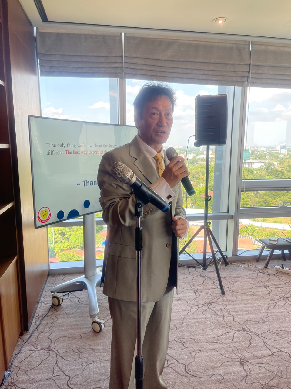 2023 年 12 月 22 日緬甸留台校友會演講會活動