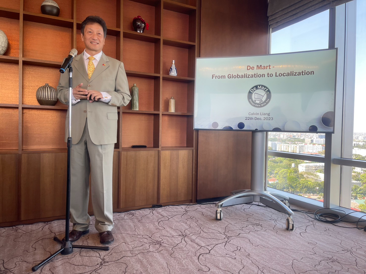 2023 年 12 月 22 日緬甸留台校友會演講會活動