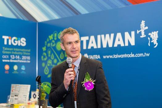 Globe Series執行長Mike Gerbis致詞