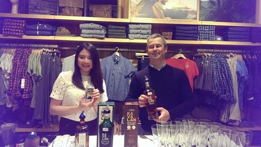 現場提供台灣啤酒及噶瑪蘭威士忌