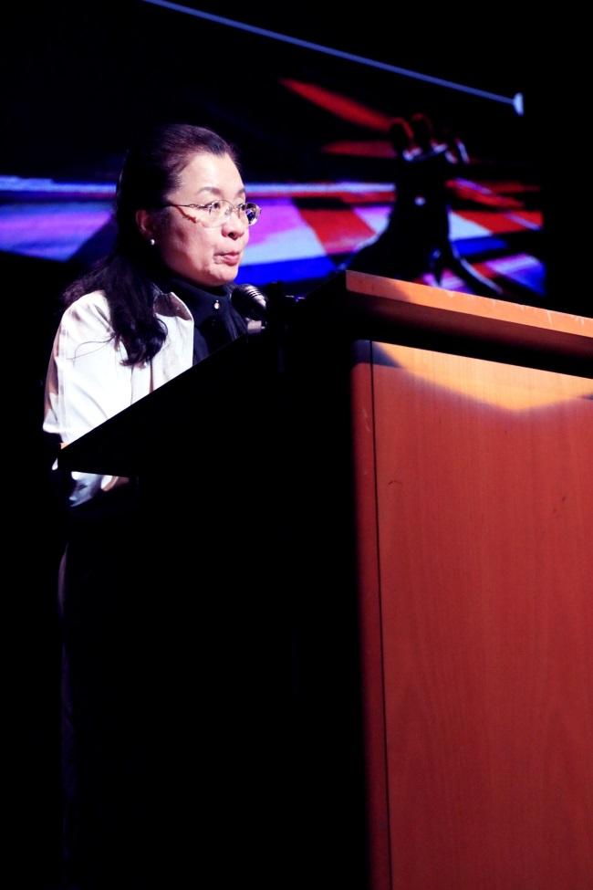 僑委會田副委員長於開幕典禮致詞