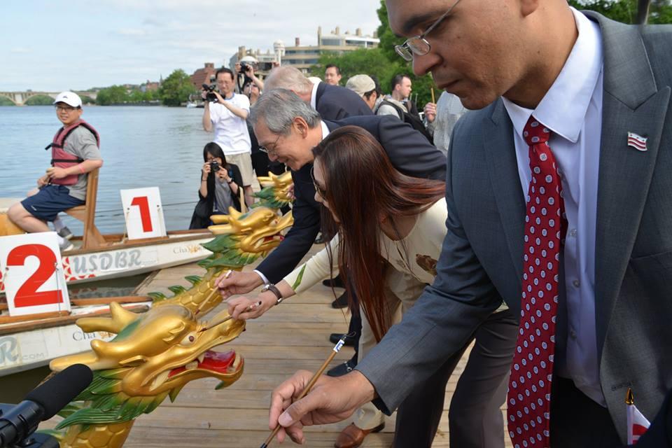 Eye-Dotting Ceremony