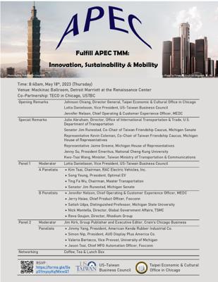APEC sideline forum: Fulfill APEC TMM: Innovation, Sustainability, and Mobility