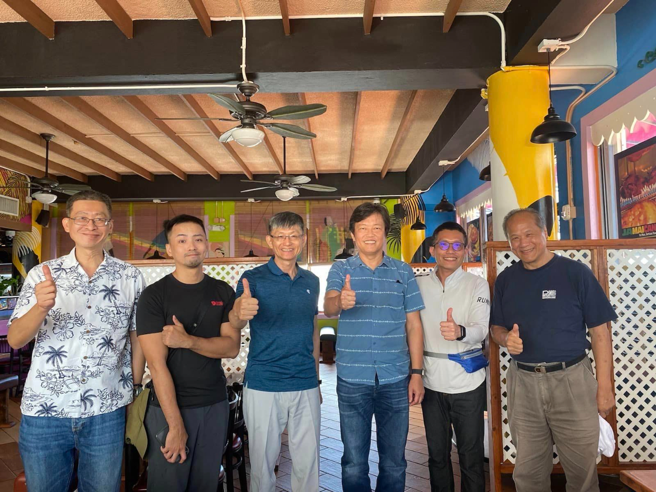 陳總領事盈連於本（7）月30日設宴款待「海外投資開發股份有限公司」代表團一行- 駐關島台北經濟文化辦事處Taipei Economic and  Cultural Office in Guam