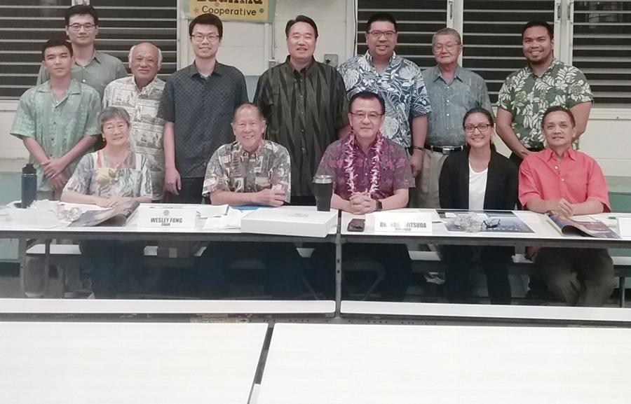 駐檀香山辦事處曾永光處長應「檀香山市第14區居民委員會」邀請演講