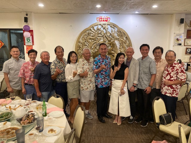 張詩瑞處長出席夏威夷台灣商會歡迎晚宴