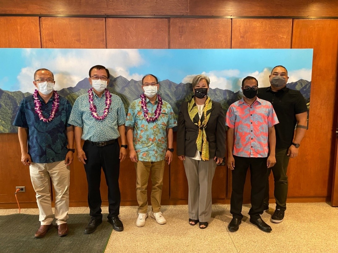 Deputy Foreign Minister Tseng met with EWC President Ms. Suzanne Vares-Lum