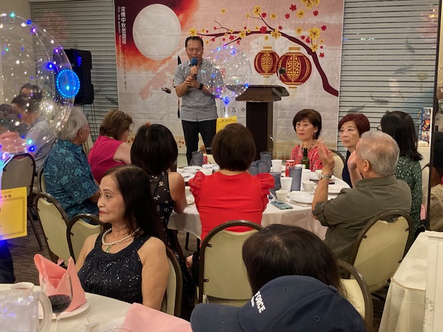 2023年9月23日林處長暉程應邀於夏威夷越棉寮華人聯誼會中秋晚宴致詞並感謝該會熱烈響應駐處發起聯合勸募賑濟茂宜島災民重建善舉