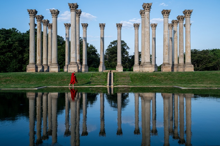 圖1. 蔡明亮導演行者系列電影--《無所住》將於德州奧斯汀上映。(汯呄霖電影提供)