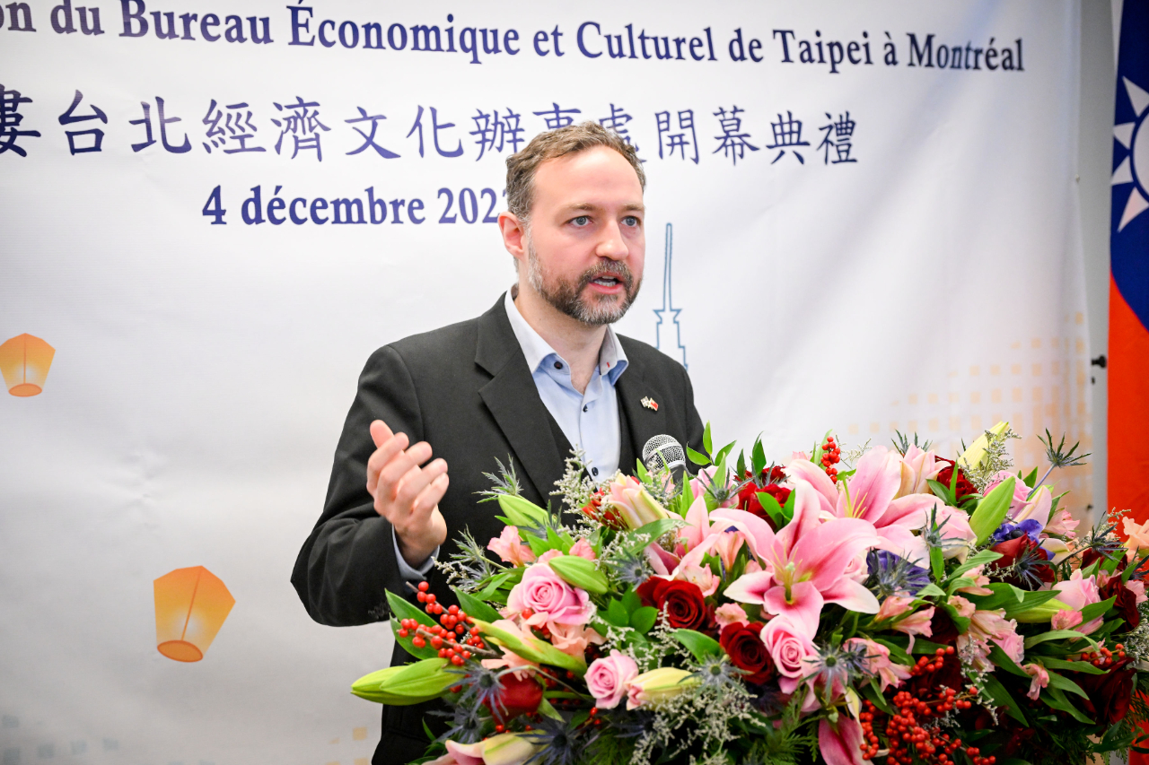 魁團黨聯邦眾議員Simon-Pierre Savard-Tremblay