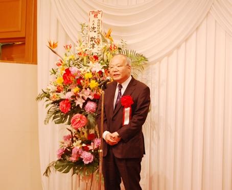 ２０１６年５月１２日　郭仲熙・駐日副代表が「亜東親善協会」の懇親会に出席
