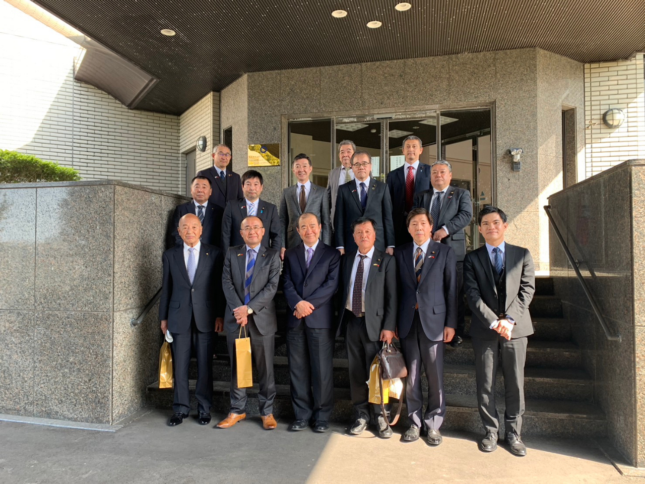 3月29日、処長陳銘俊は菊池市と台湾の友好を推進する議員の会会長水上隆光一行と面会。