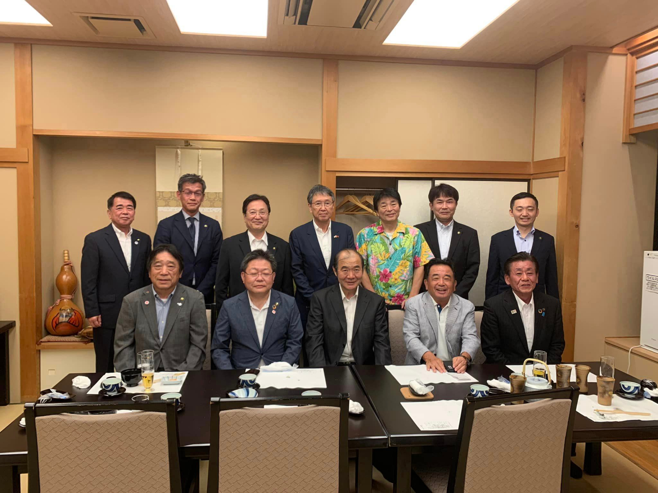 鹿児島県市長会台湾訪問団、7月17日いざ出発！