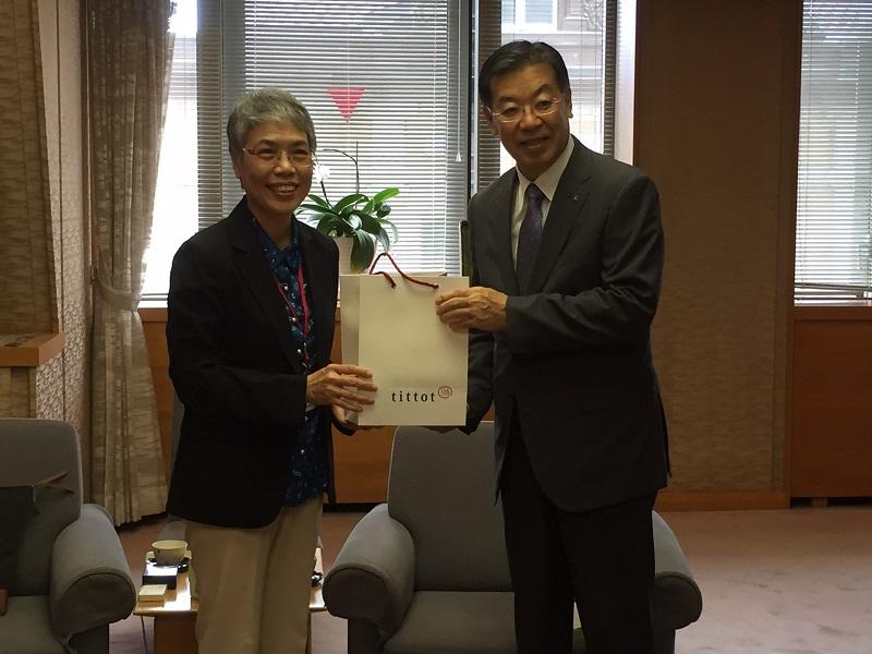  1.拜會京都府知事山田啟二