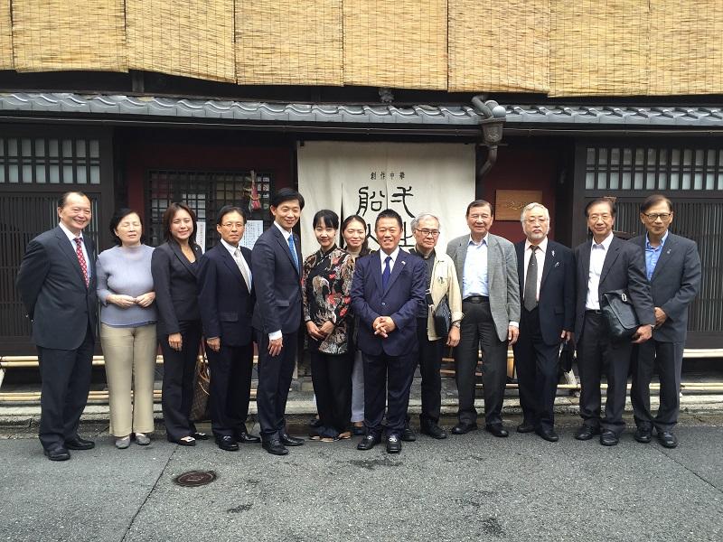 1.拜會中華民國留日京都華僑總會左4陳處長