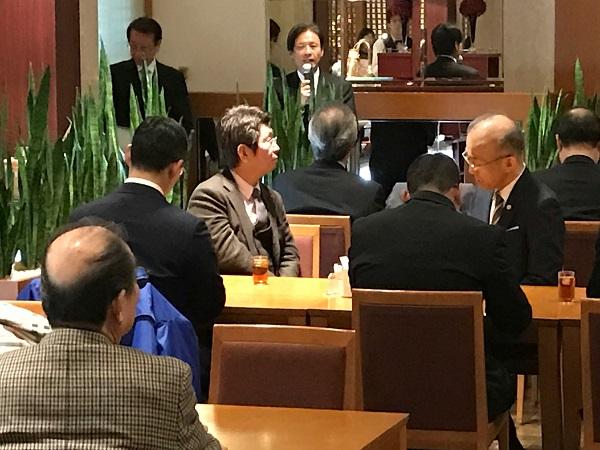 1.駐大阪辦事處陳處長訓養在中華民國留日名古屋華僑總會新年會致詞情形