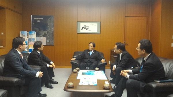 1.陳處長拜會美濱町長及參加歡送會照片