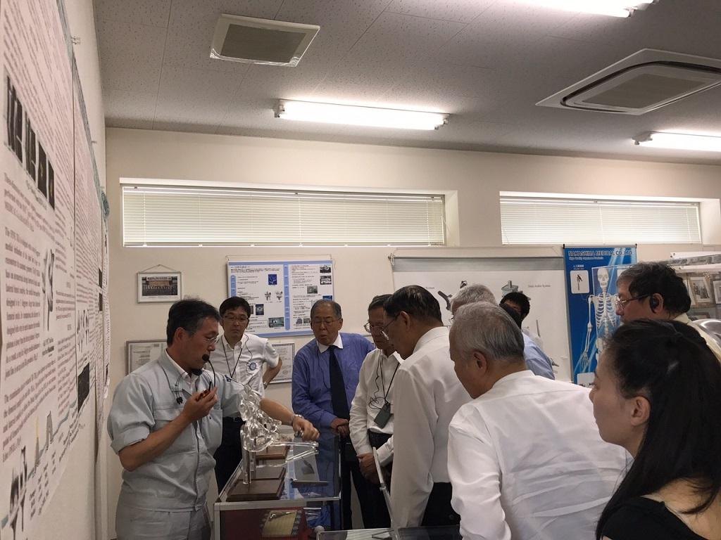 3.參觀岡山縣帝人中島醫療材廠