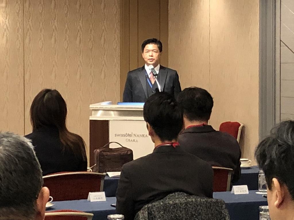 何組長坤松致詞歡迎與會人士