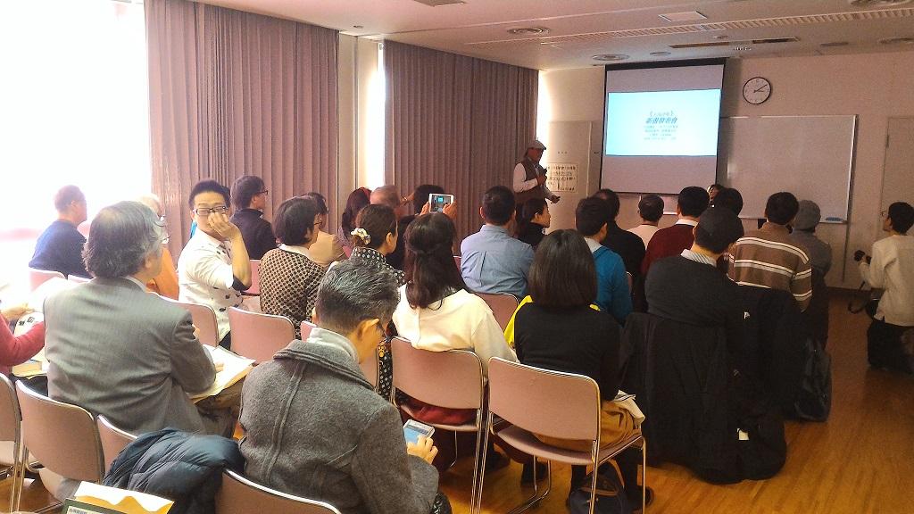 1.原住民作家夏曼藍波安先生演講照