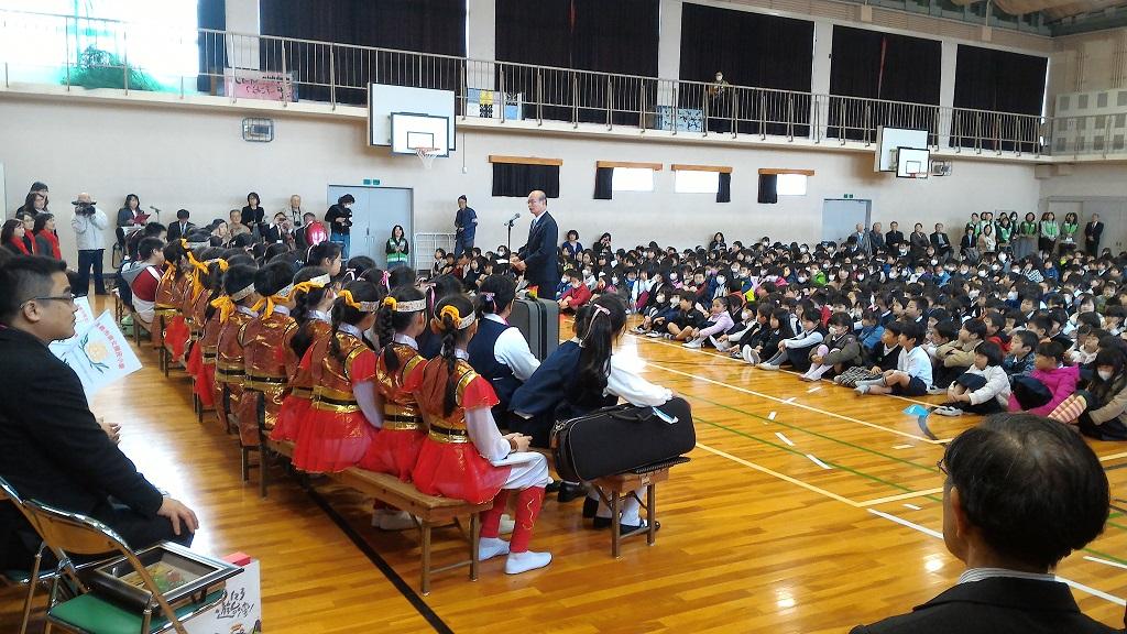 2.草津市橋川涉市長致詞照